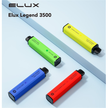 Al por mayor Vapor de vapor desechable de la leyenda Elux Elux 3500