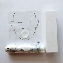 artificial CPR face shield with one way valve