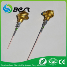 High temperature ceramic Pt-Rh s type thermocouple