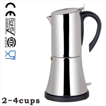 small mini professional cooks coffee espresso maker