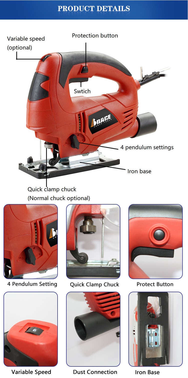 Jig Saw Specifications
