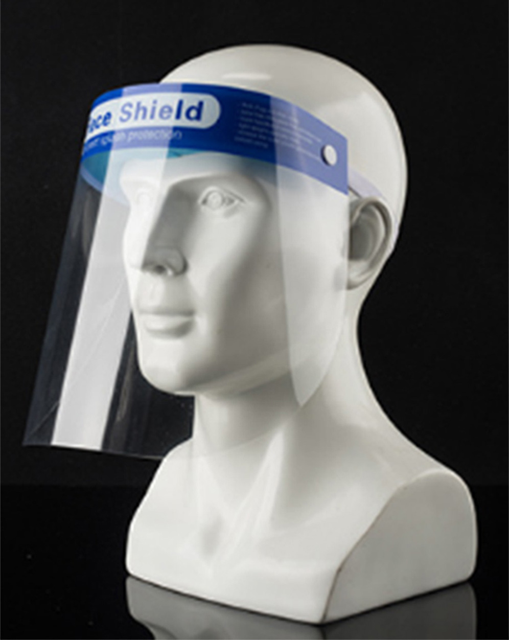 Head-mounted medical splash-proof isolation mask