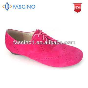 Flat women shoes lace up