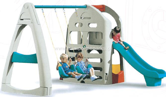 Outdoor Slide Combination Playground Swing Set