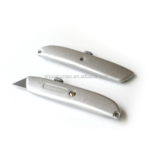Aluminum Fixed Blade Knives Safety Box Cutter Tools