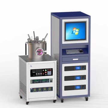 RF magnetron sputter multiple coating machine with 3-target