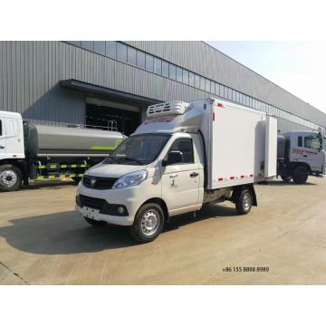 Camion de crochet de viande foton 2 tonnes de réfrigérateur