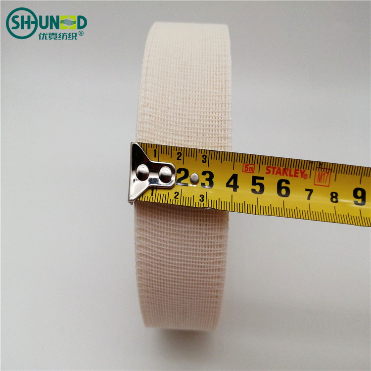 Eco-friendly Nylon Cotton Mixed Stiff Resin Interlining Fabric Roll for Garment Suits/Shirts