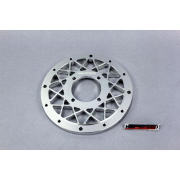 Motorcycle wheel wide spoke