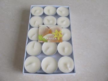 White Unscented SoyTealight Candle