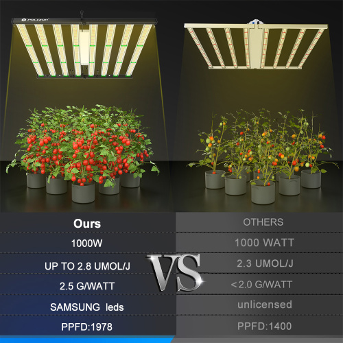 LED Grow Grow Light Lamp 8 Bars Samsung LM301B