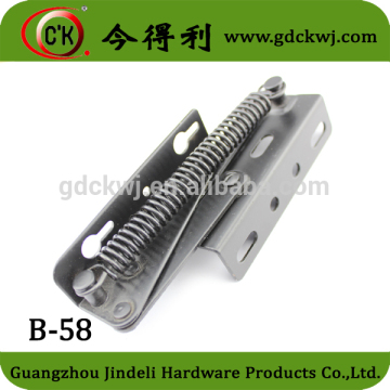 75 degree iron spring tension hinge rising and falling hinges