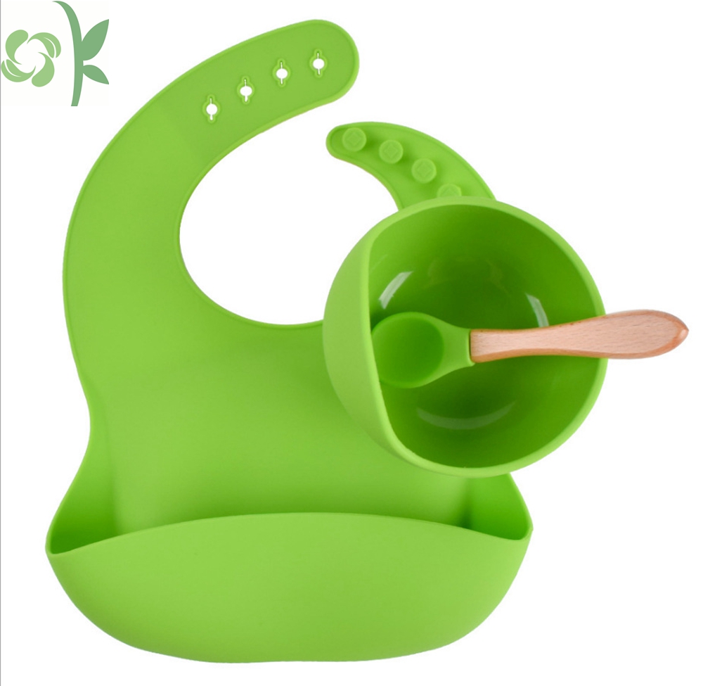 Silicone Baby Feeding Sets Waterproof