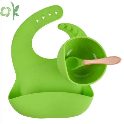 Silikon Baby Feeding Sets Waterproof