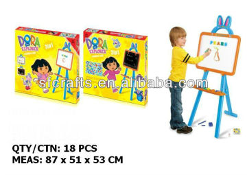 Educational double-face drawing board,easel make in china