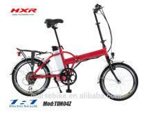lithium battery folding electrical bicycle	with CE EN15194