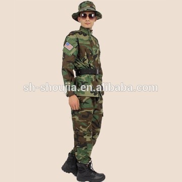 woodland camouflage army combat uniform