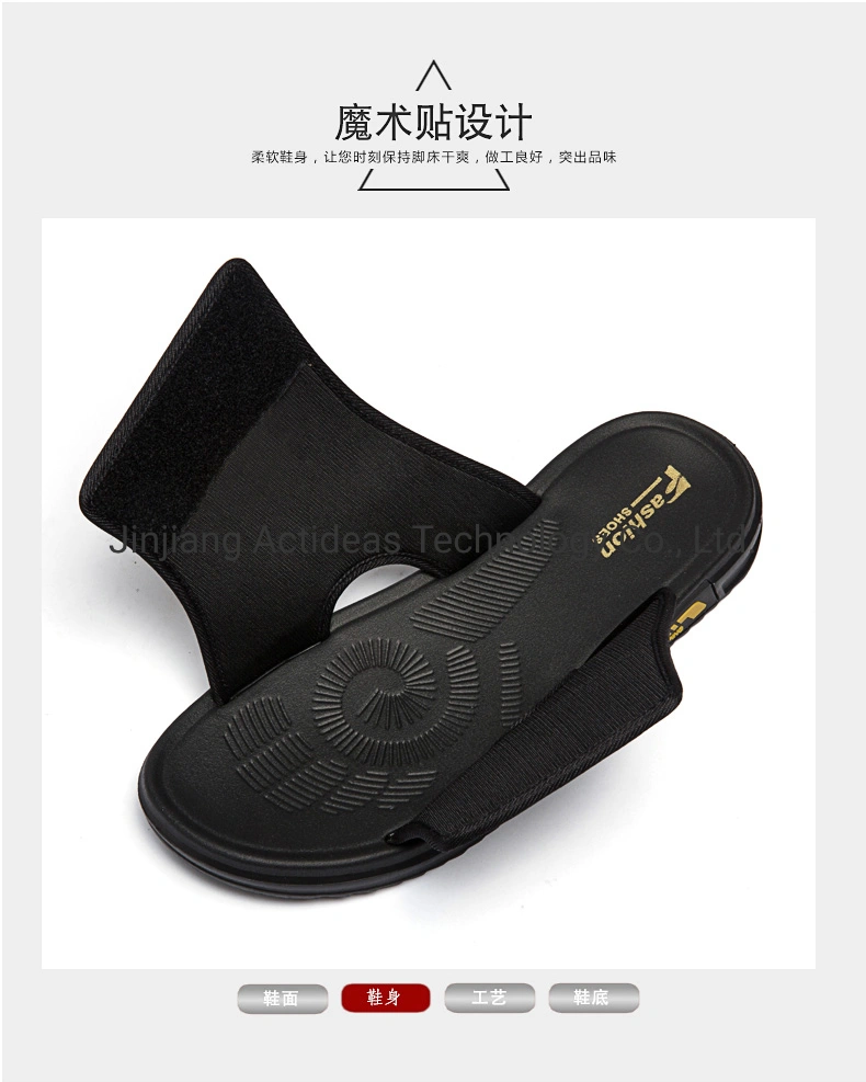 2021 New Slippers Fashion Design Comfortable Sole Slides Men Slippers