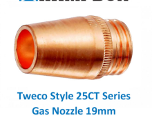 25CT75 Tweco Gas Nozzle