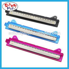 Dollar item 3 hole paper punch with scarp catcher scale