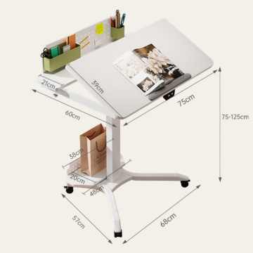 Mesa de estudo elétrica para dispositivos móveis sit stand