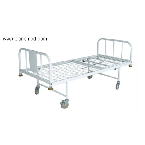 Double-folding bed