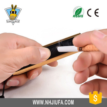 JF Rechargable Emergency LED Cigarette Lighter Flashlight,Smoke Cigarette Lighter Flashlight with USB,power bank with flashlight