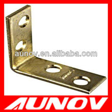 Manufacturer supplied metal shelf support brackets