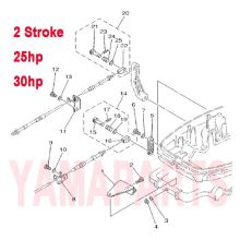 BOLT FOR YAMAHA HIDEA PARSUN SEATAN 2-STROKE 25HP/30HP OUTBOARD ENGINE