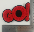 1 laag Black Felt Go Chenille Patch Custom