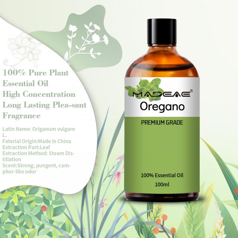 Huile d&#39;origan naturel en vrac Wild Organo Prix d&#39;huile d&#39;huile Additif Additif Huile d&#39;origan