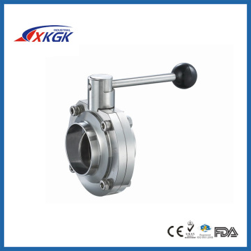 Combined Stainless Steel Sanitary Butterfly Valve