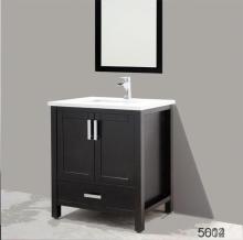 Natural bathroom vanity solid wood