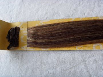 clip in hair extension/ 100% remy human hair extension/ clip on hair extension