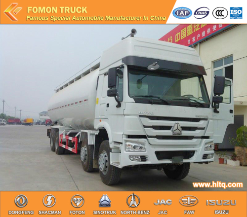 Venda quente do caminhão 40m3 do transporte do pó de SINOTRUK 8x4