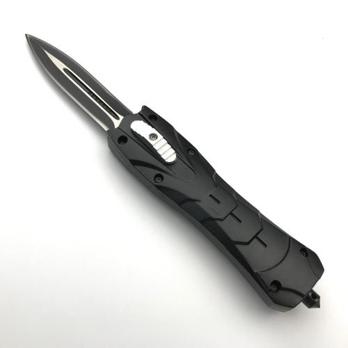 Aluminum Push Botton Folding Pocket Knife