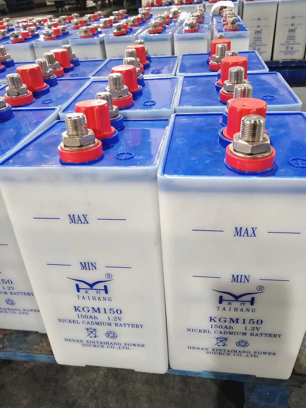 KM150P 1.2V 150AH Nickel Cadmium Battery القابلة لإعادة الشحن