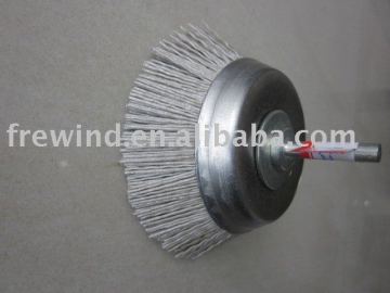 abrasive wire cup brush