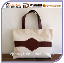 White High Quality Canvas Tote Handbag Shoulder Purse