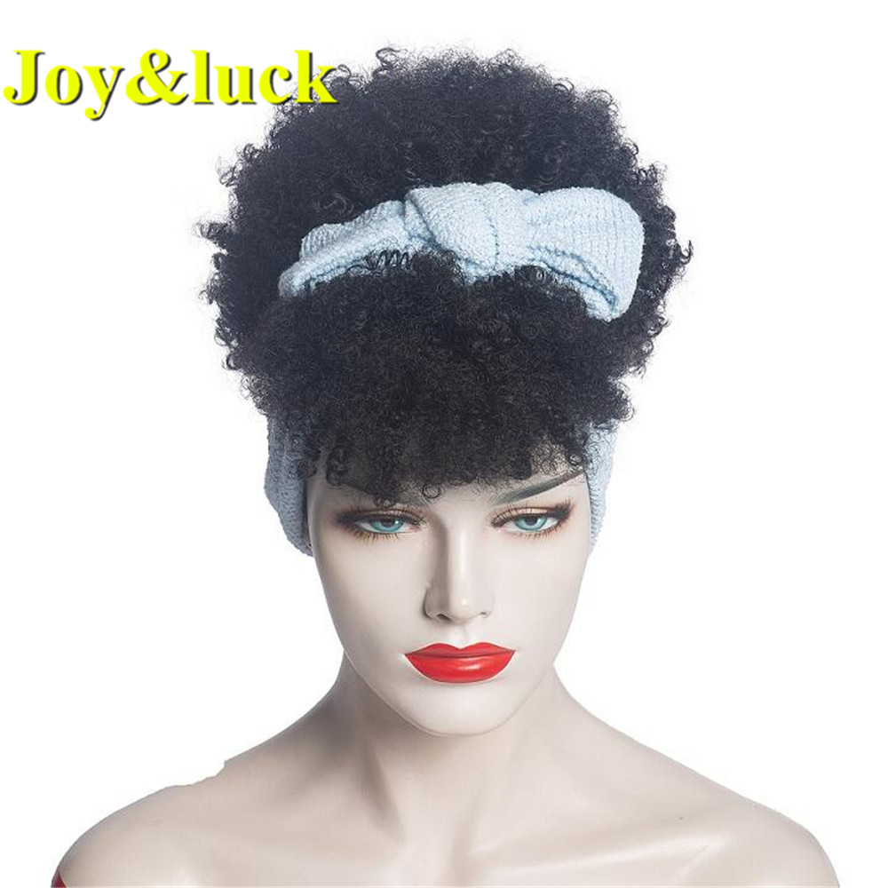 Head Band Wholesale Scarf Wig Wavy Ladies Hair Long Natural Body Waves Headband Wigs for Black Women Synthetic Hair Wigs