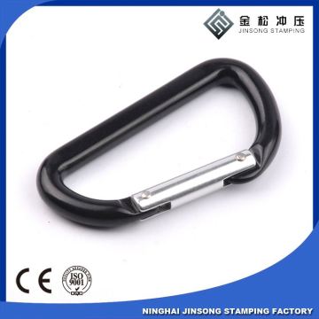 high quality alumunium metal carabiner hook wholesale