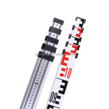 High Quality 3M 5M 7M Aluminum Telescopic Levelling Staff for Auto Level Surveying