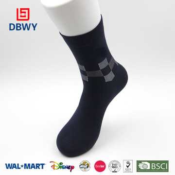 Bamboo custom men fuzzy dress work socks