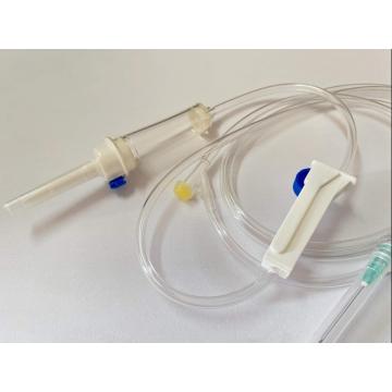 Disposable Infusion Set With Needle For Medical Use