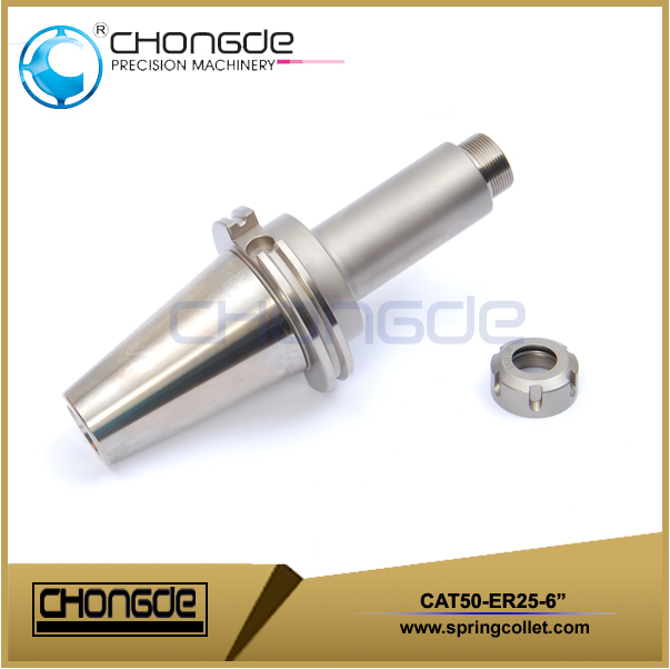 CAT50-ER25-6 &quot;حامل أداة آلة Collet Chuck CNC