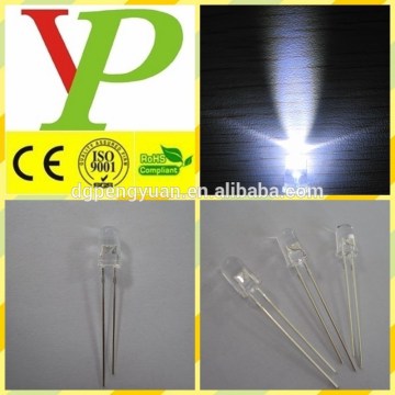 high brightness round 5mm white led price