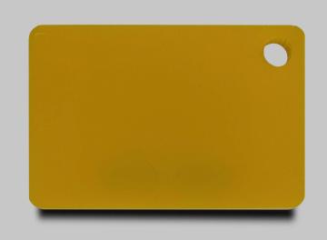Cast Acrylic Mustard Yellow