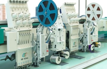 Mixed coiling & Tapping Embroidery Machine