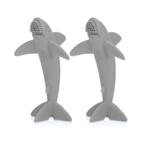 Custom 100% All Silicone Shark Massager berus gigi