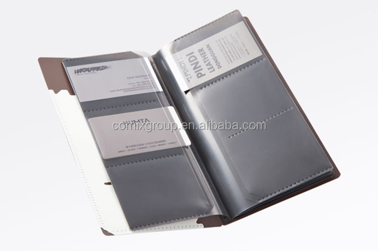 Comix Gemini Series A4 Portable Multifunctional Card Holder for Businessman